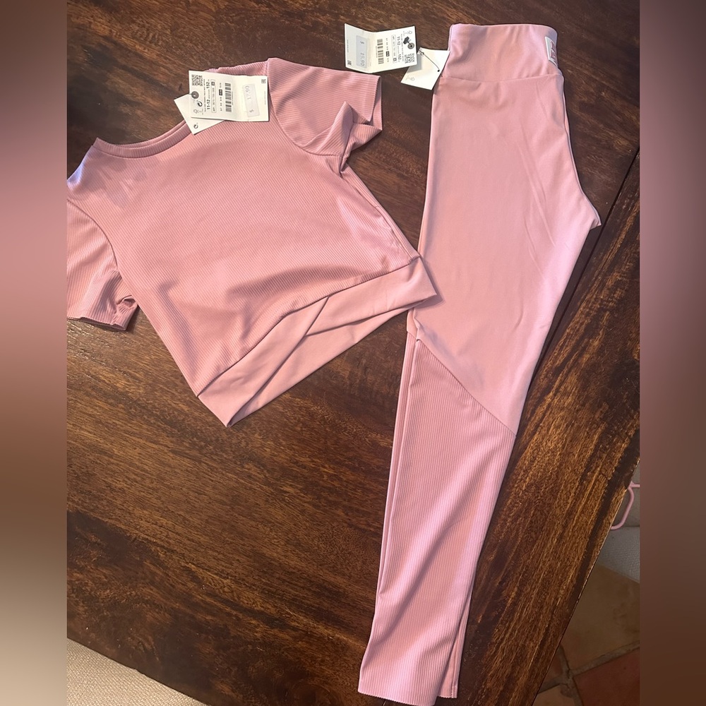 NWT Mauve Zara Kids Two-Piece Set